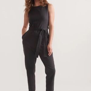 Marine Layer Black Romper
